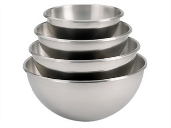 Bassina semisferica in inox