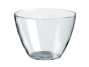 BICCHIERE MINI BOL TRASPARENTE PLASTICA PZ 100