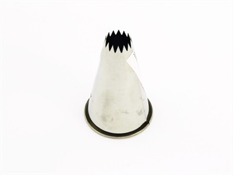 Bocchetta dentata bassa inox