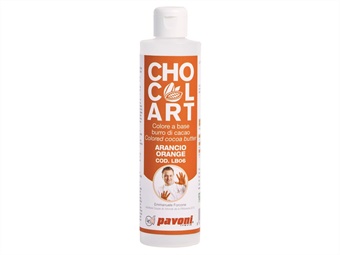 BURRO DI CACAO GR 200 COLORE ARANCIO AZO FREE
