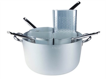 CASSERUOLA ALTA CON 4 COLAPAST A CM 40