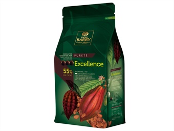 CIOCCOLATO FONDENTE EXCELLENCE 55% GOCCE KG 5