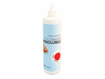 COLORE LIQUIDO GR 250 IDROSOLUBILE ROSSO FRAGOLA