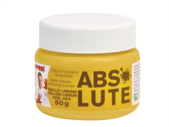 COLORE POLVERE GR 50 IDROSOLUBILE GIALLO LIMONE INTENSO