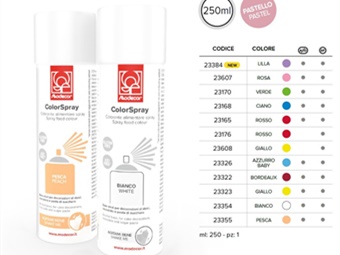 COLORE SPRAY COLOR BORDEAUX PASTELLO 250 ML SENZA BIOSSIDO