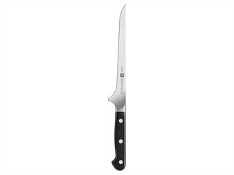 COLTELLO PER FILETTARE SERIE PRO LAMA ACCIAIO CM 18
