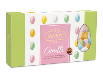 CONFETTI OVETTI RIPIENI COLORATI KG 1
