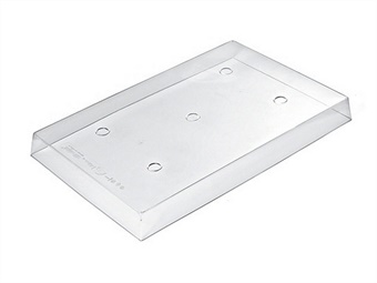 COPERCHIO PLASTICA PER TEGLIA CM 60X40 H 5,5
