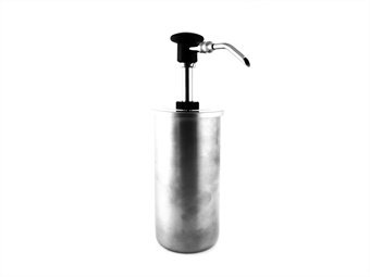 DISPENSER INOX PER CREME E  CONFETTURE  C/AGO PER FARCIRE LT 1,5