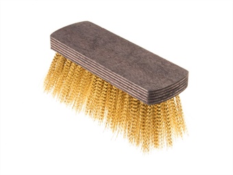 SPAZZOLA DI RICAMBIO IN OTTONE CM 17X5,5 - PER MOD 100-105