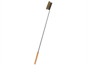 SPAZZOLONE IN OTTONE CON MANICO H CM 120