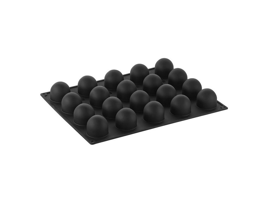 Pavoni Italia STAMPO SILICONE SFERA DIAM MM MM 50 H 20 20 IMPR 40X30