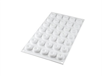 STAMPO SILICONE MICRO SAVARIN 5 DIAMETRO MM 26 H 12 - 35 IMP