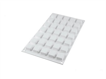 STAMPO SILICONE MICRO SQUARE 5 MM 21 X 21 H 13 - 35 IMP