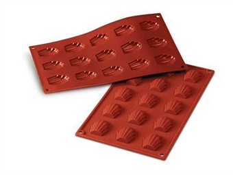 SILCONFLEX MINI MADELEINE MM 44X34 H10 - 15 IMPRONTE PZ1