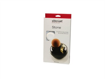 STAMPO SILICONE STONE 85 DIAM MM 65 H 30  8 IMPRONTE