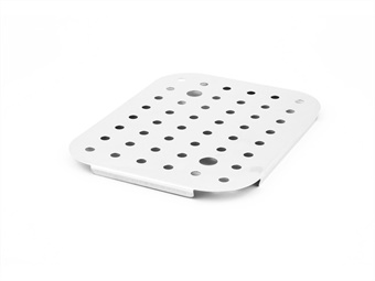 FALSO FONDO FORATO INOX GN 1/2 CM 32,5X26,5