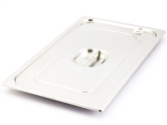 COPERCHIO INOX BACINELLA GN 1/1 CM 53X32,5
