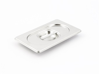 COPERCHIO INOX BACINELLA GN 1/9 CM 17,6X10,8
