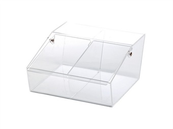 CONTENITORE PORTA GRANELLE E PALETTE CM 22X26 H 12