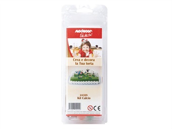 DEC PLA KIT CALCIO CON COPPA PZ 1