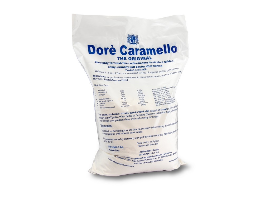 ZUCCHERO DORE' CARAMELLO DA FORNO KG 5