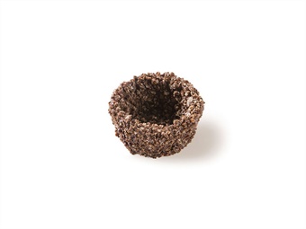 COPPETTE DI CIALDA LE CESTINE CACAO PZ 100