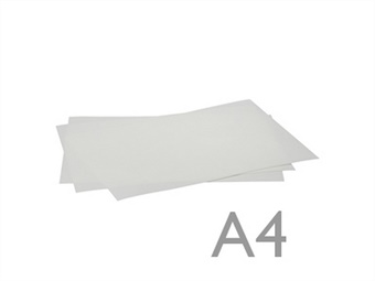 FOGLI IN CIALDA FORMATO A4 PER STAMPANTE ALIMENTAR SPESSORE MM 0,5 PZ 100