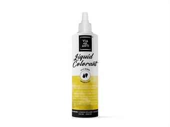 COLORE LIQUIDO IDROSOLUBILE GIALLO LIMONE GR 250