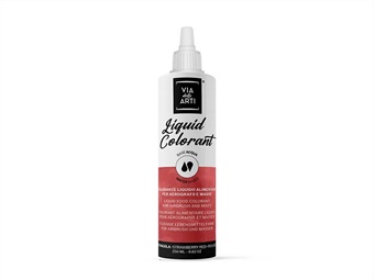 COLORE LIQUIDO IDROSOLUBILE ROSSO FRAGOLA GR 250