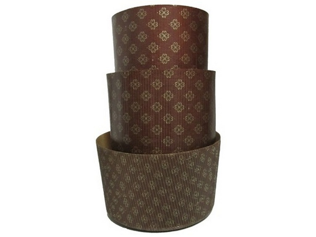 STAMPI PANETTONE KG 10 DIAMETRO CM 42 H 27 + FASCE