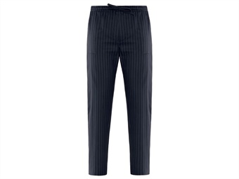 Pantalone cuoco gessato