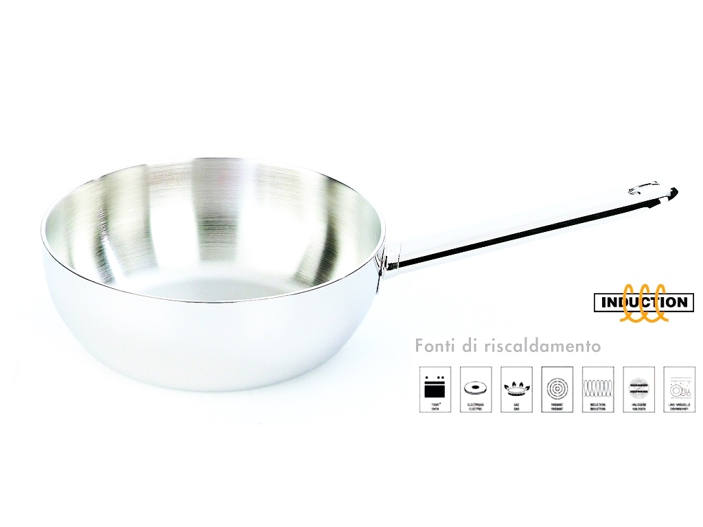 Casseruola conica inox Apollo Demeyere 1 manico