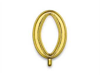 Numeri color oro. Pz 100 a confezione
