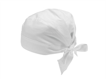 BANDANA CUOCO DIVA COLORE BIANCO