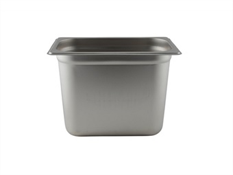 Bacinella inox GN 1/4 cm 26,5x16,2