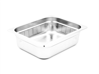 Bacinella inox forata GN 1/2 cm 32,5x26,5