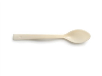 CUCCHIAIO GRANITA SFUSO PLA MEDIO COLOR CREMA CM 15 PEZZI 300
