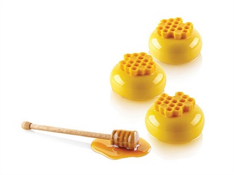 STAMPO SILICONE MIEL 8 DIAMETRO MM 45 H 8 15 IMPRONTE - ML 8