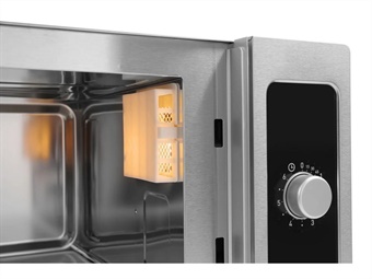 FORNO MICROONDE MANUALE 25LT 1000W BASE FISSA CERMICA