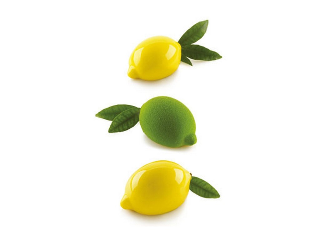STAMPO SILICONE LIMONE E LIME 120 ML MM 88X61H44 - 4 IMPRONTE