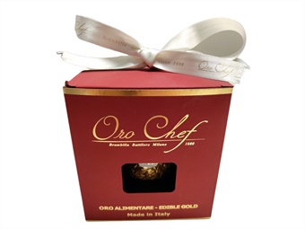 ORO ALIMENTARE EDIBILE IN SCAGLIE KT 23 MG 250