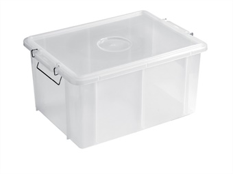 CASSETTA BOX CON COPERCHIO MISURA CM 40X30 H 22 LT 20
