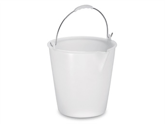 Secchio in plastica con becco