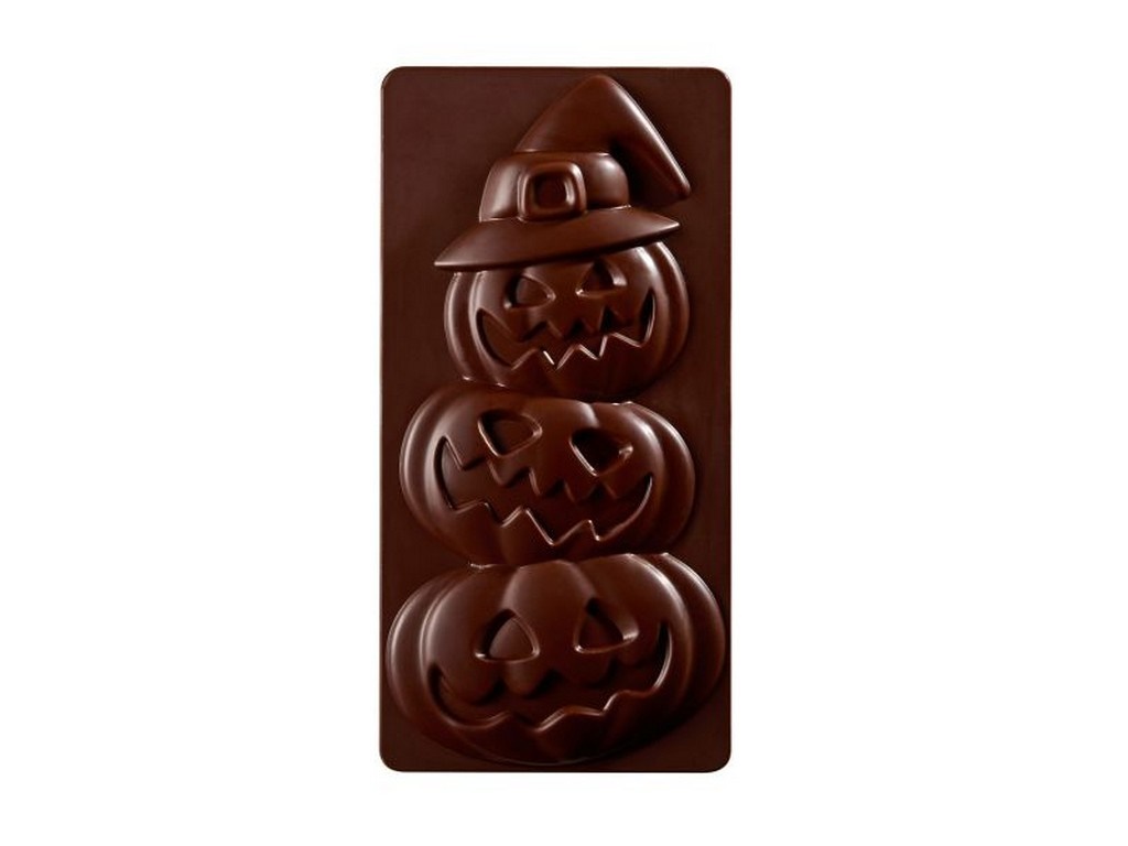 STAMPO TAVOLETTA HALLOWEEN FRIENDS MM 154X77 H 15  100 GR - 3 IMPRONTE