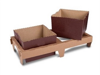 TEGLIA PER STAMPO CUBICO 2 POSE MM 385X193 H 32 PEZZI 10