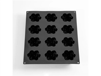 STAMPO SILICONE BOUQUET DE ROSE DIAM 80 H 35  ML 100 - 12 IMPRONTE CM 40X30