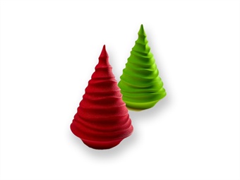 STAMPO TERMOFORMATO ALBERO CHIFFON DIAM MM 130 H 200 - GR 250  PZ 2