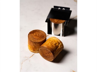 STAMPO CILINDRO PER CROISSANT GEOMETRICO DIAMETRO MM 65 H 60 ML 70