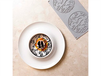 STAMPO SILICONE GOURMAND ME & YOU DIAM MM 140X2 H 160X310 - 2 IMPRONTE